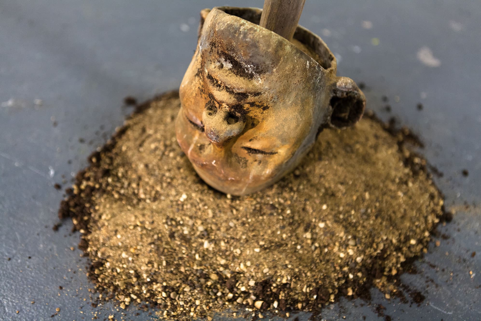 Shovel-head (2015) detail